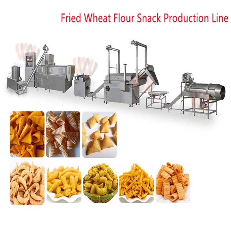 Fried Wheat Flour Snack Production Line