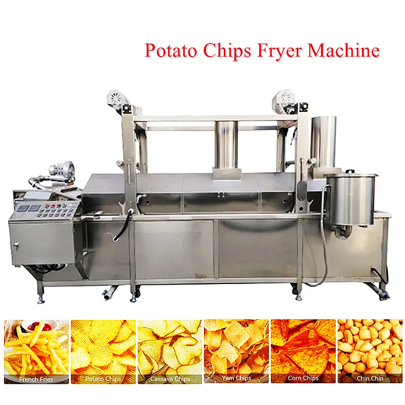 Potato Chips Fryer Machine