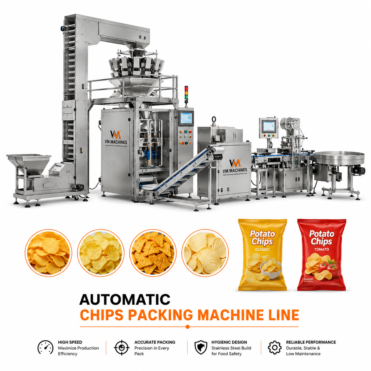 Automatic Chips Packing Machine