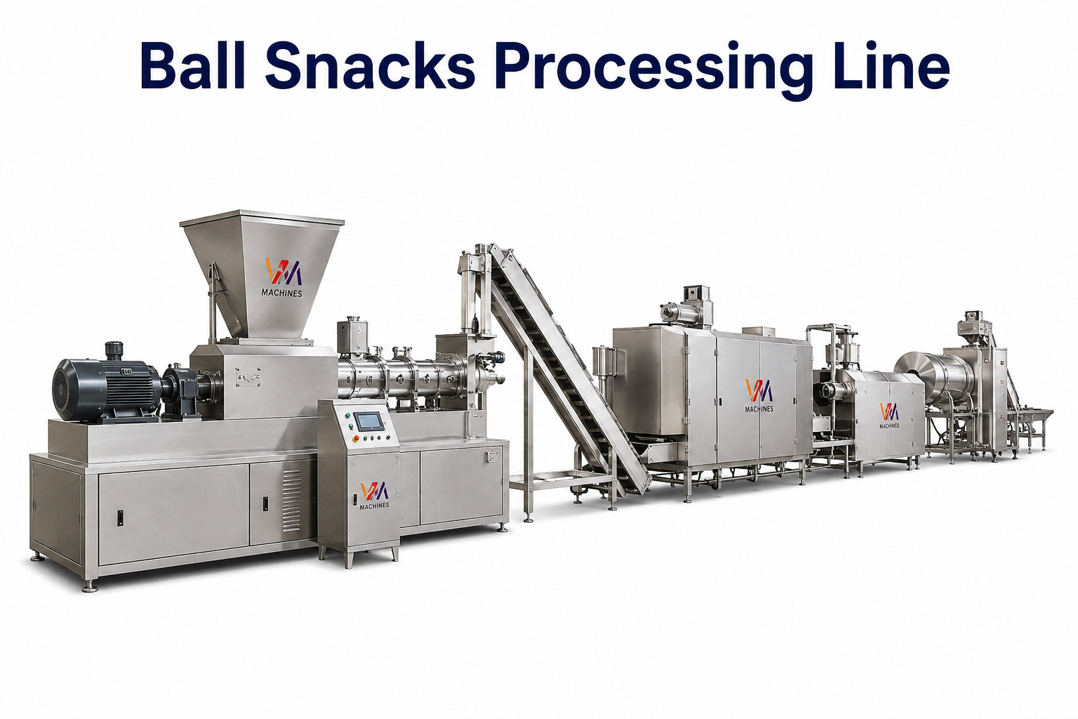 Ball Snacks Processing Line