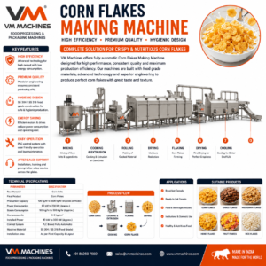 Corn Flakes Making Machine