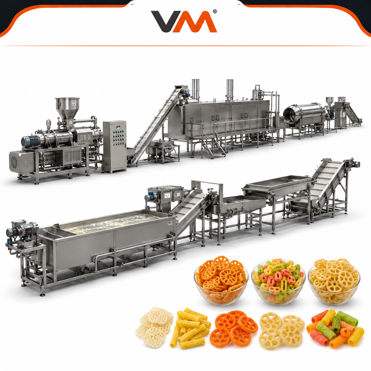 Fryums Processing Plant