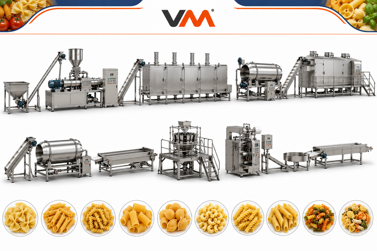 Instant Pasta Production Line