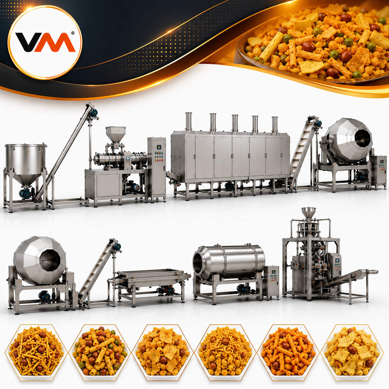 Namkeen Processing Plant