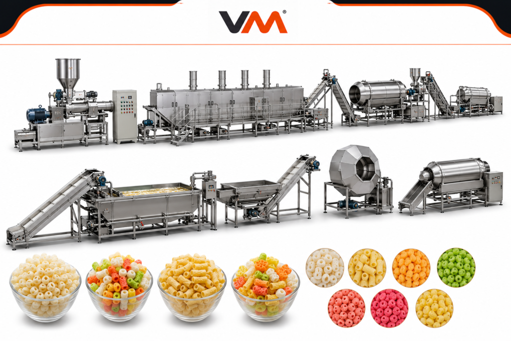 Pellet Fryums Production Line