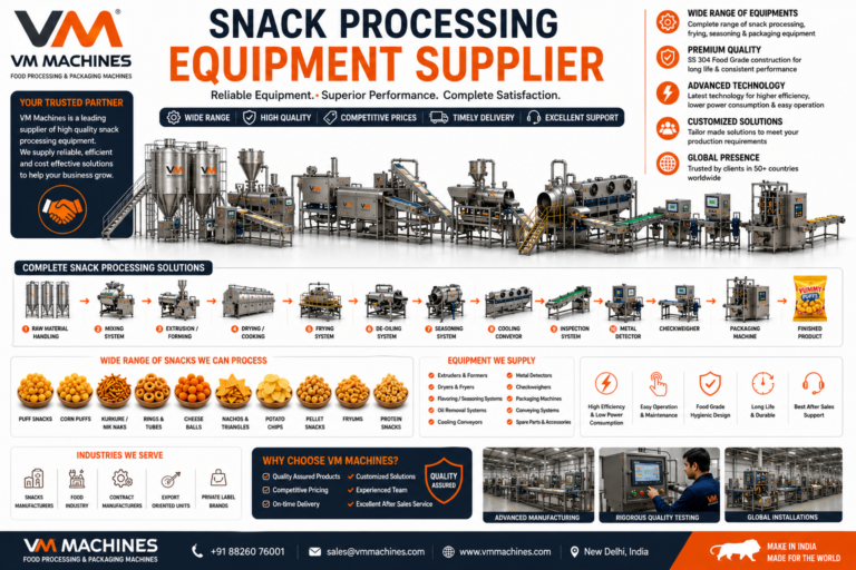 Snack Processing Equipment Supplier