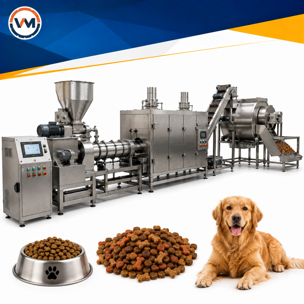 Dry Dog Food Making Machine