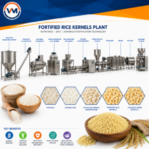 Fortified Rice Kernels Plant