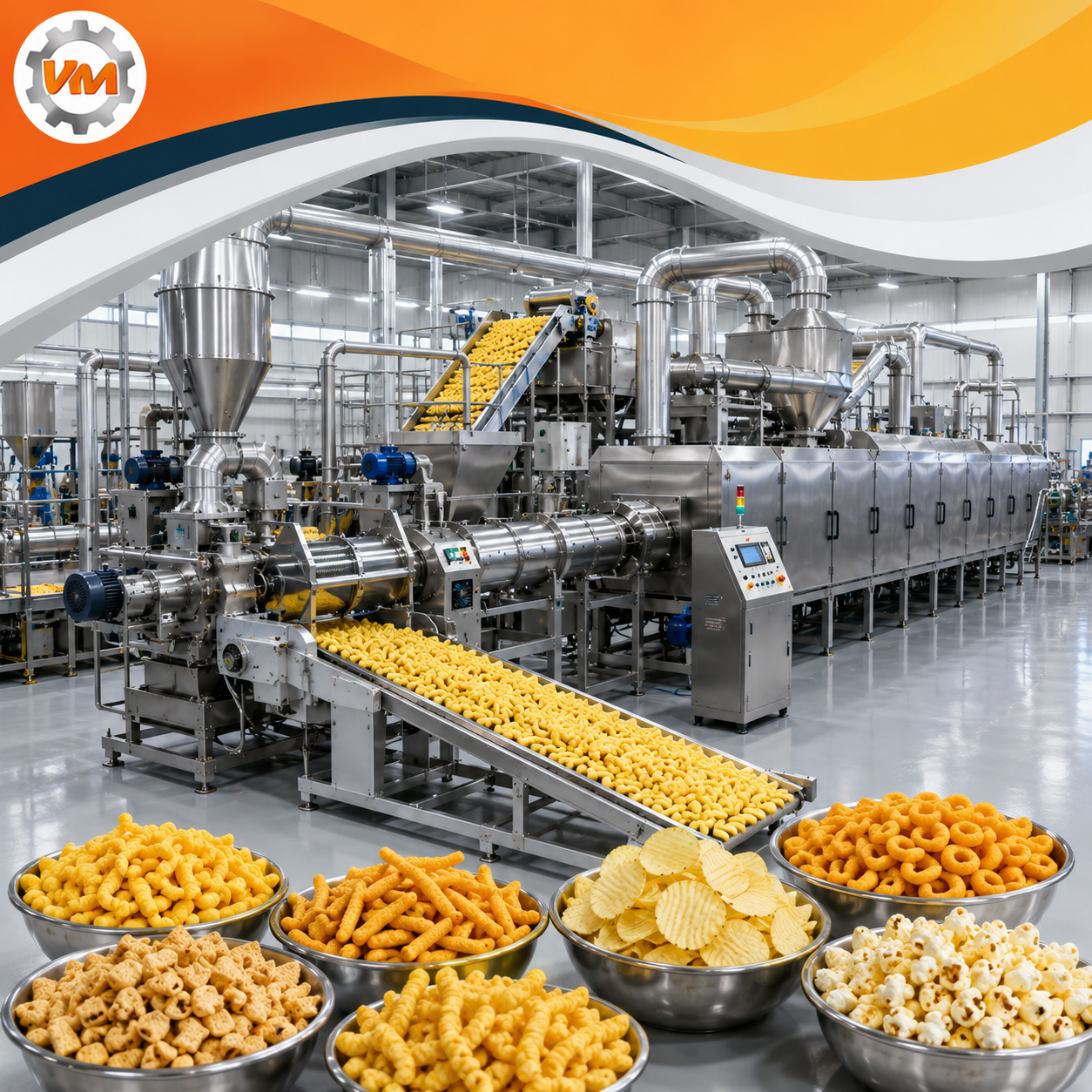 Ready-to-Eat Snacks Production Line