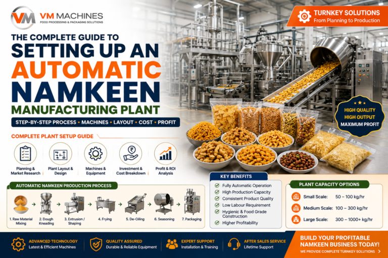 The Complete Guide to Setting Up an Automatic Namkeen Manufacturing Plant